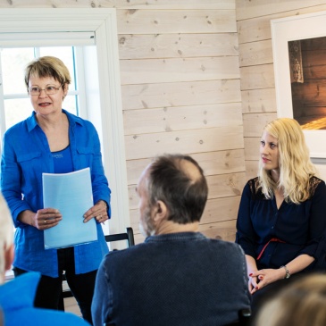 Artist talk with artist Signe Christine Urdal and Hanne Sundbø