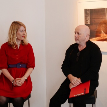 Artist talk with Signe Christine Urdal and Eyvind Hjelmen at Gallery Giga (NO)