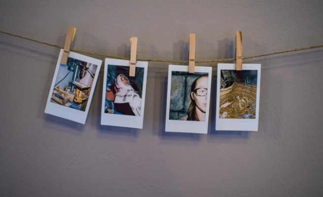 Photographs made by children as a part of workshop at Stavanger Museum